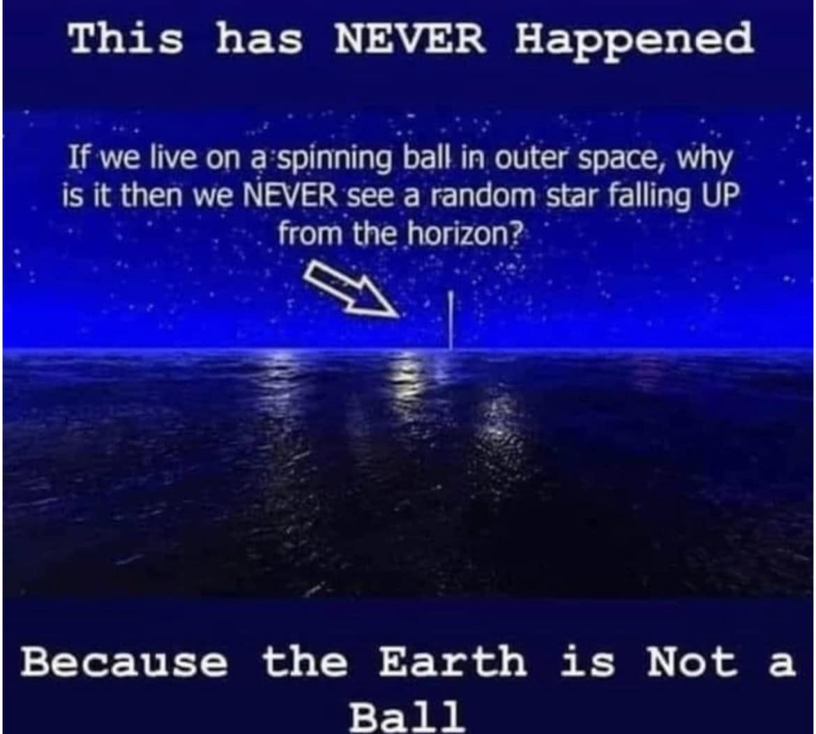 I've never seen it happen. Have you? #FlatEarth #Moonhoax