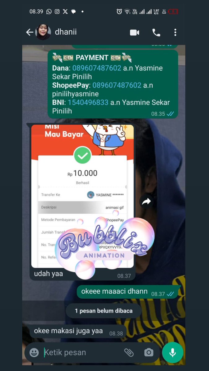 _bubblix's tweet photo. CUSTOMER 7 - Order GIF Ads Birthday✅ https://t.co/VkxggjguDY