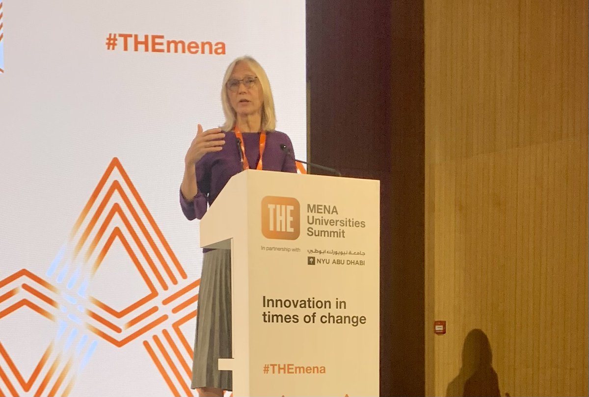 “The real challenge of ChatGPT… is not how to police plagiarism more effectively. The question is whether plagiarism or cheating are even useful categories of pedagogic concern when the world is adopting generative AI at breakneck speed.”

<a href="/NYUAbuDhabi/">NYU Abu Dhabi</a> VC Westermann at #THEmena