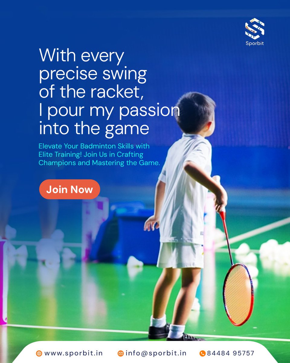 Embark on a transformative badminton odyssey with the unparalleled expertise of Sporbit Academy's distinguished coach! 🏸🌟

#BadmintonProTips #SporbitAcademy #GameChanger #BadmintonSkills #ProCoaching #Gurgaon #Sector65 #Sporbit #BestSportsAcademy #SporbitAcademyinGurgoan