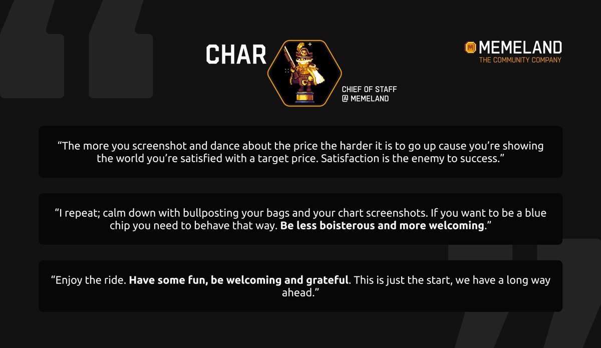 GM ✨

Quoting some real alpha from <a href="/0xChar/">CHAR ❤️ Memecoin</a>