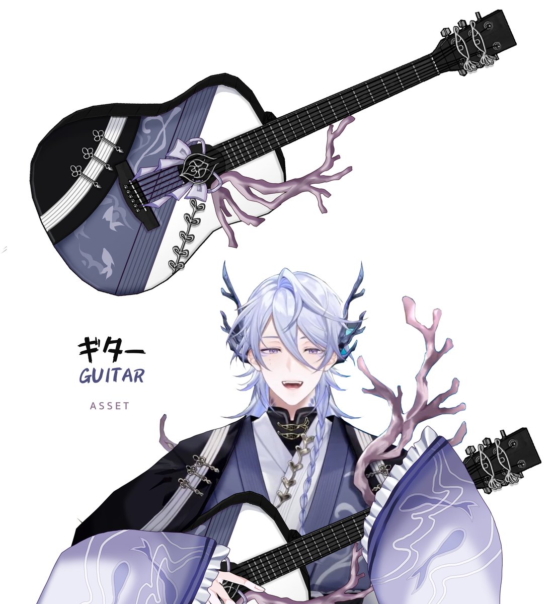 「#ShuunArt 【 Guitar 】Asset 」|ゾルトルックのイラスト