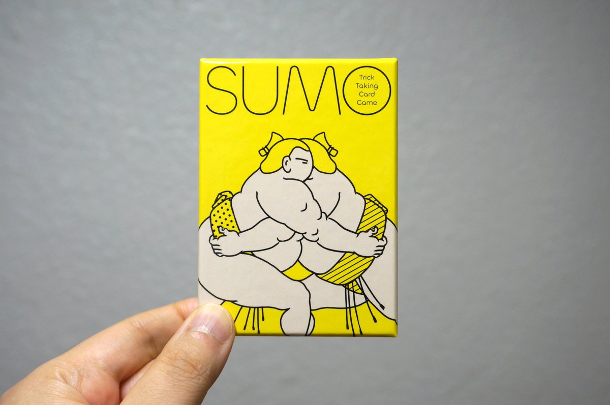 konnno. @konno3171 さん作の『SUMO』の製品版が出来上がってきたので見せてもらいました。いい感じ! 付属の星取シートにオリジナル力士を描いて目指せ横綱! 12月のゲムマより発売です 🖐️ https://t.co/hBNXSKvtp8

#ゲムマ2023秋 
#ゲームマーケット2023秋 