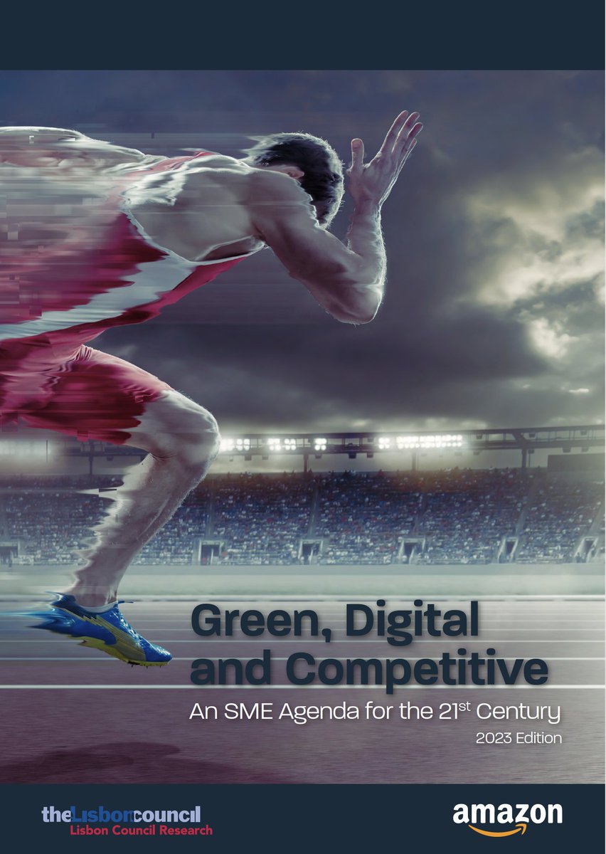 Key Findings from the 2023 Green, Digital, and Competitive Index: #Europe makes progress on #digital goals, but #greentransition still moves too slowly and #SMEs don’t yet see major push of cross-border #trade. Visit lisboncouncil.net/wp-content/upl… #EUResearch