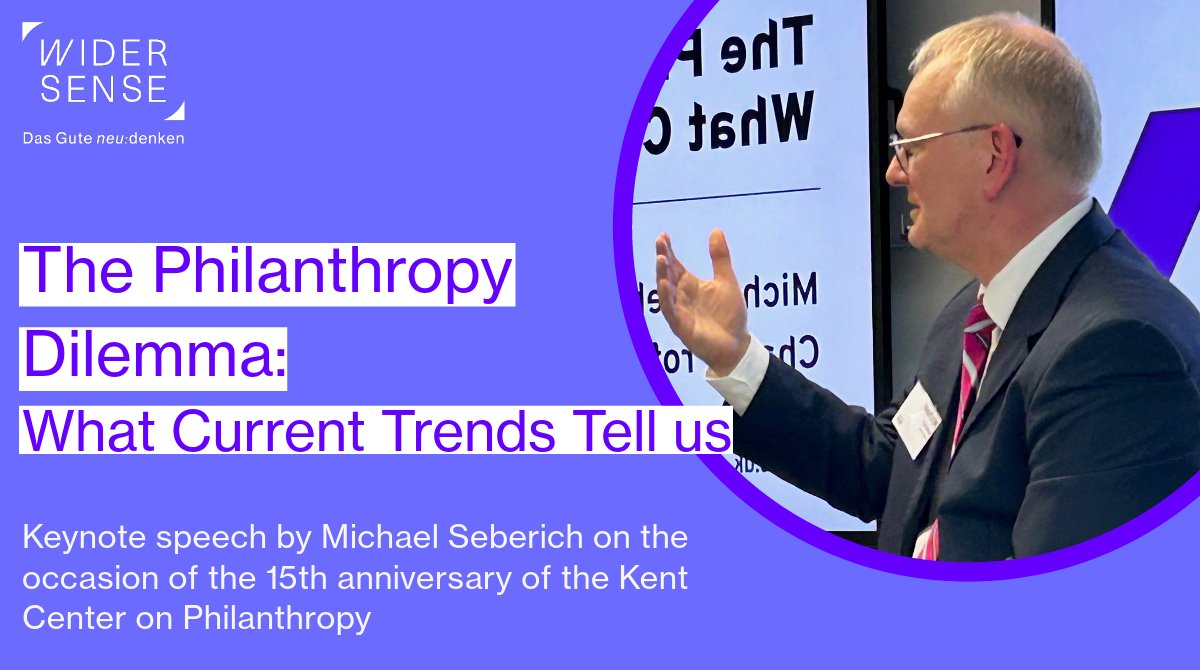 In his keynote speech, one of our Executive Directors, Michael Seberich had the honour of reflecting on the practice of philanthropy at the 15th Anniversary celebration of @UniKentCfP and discussing current trends in philanthropy with the academic audience bit.ly/kentuniversity