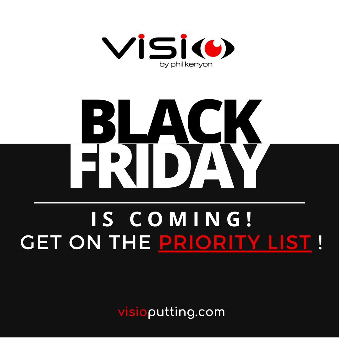 ♟️BLACK FRIDAY is coming! 
Get on our priority list today.

Sign up and get exclusive access to our best BLACK FRIDAY deals. 

To sign up simply visit our website at visioputting.com and sign up using our landing page.

#BlackFriday2023 #prioritylist #practicewithpurpose