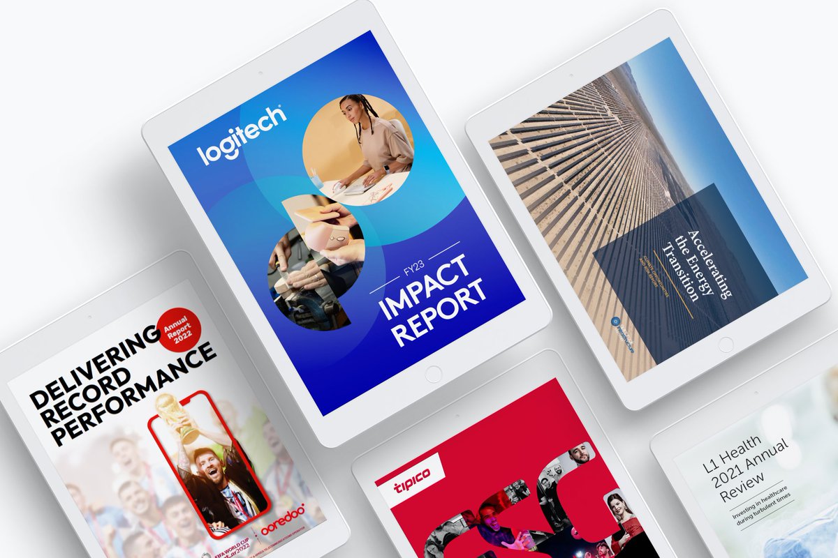 The 'design exploration' phase of our #annualreport design process is where we discover the styles you like.

With reporting season approaching, now's a great time to agree your page templates for early 2024.

Discover our #reportdesign service: jdjcreative.co.uk/services/desig…