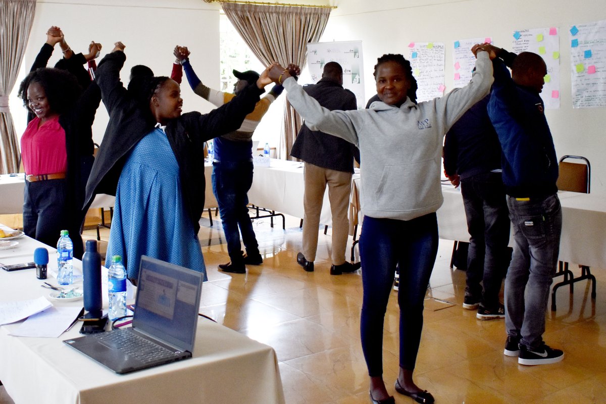 DTMAfrica's tweet photo. Day 2 and our #DevReporters went through a team-building exercise which has raised a question for all of us to answer.
Can a team be a team without a leader? What do you think?
@DommieYambo @Rkowuor @vikesverkko #reportingonruralissues https://t.co/ZHJLu9W4cT