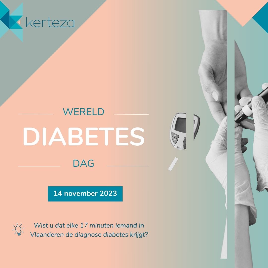 Op 14 november is het 𝗪𝗲𝗿𝗲𝗹𝗱 𝗗𝗶𝗮𝗯𝗲𝘁𝗲𝘀 𝗗𝗮𝗴, een internationale VN-dag die zich richt op het juist informeren en bewust maken van het grote publiek over diabetes. Laten we samen sterk staan tegen diabetes en de uitdagingen in de zorgsector aanpakken 💪