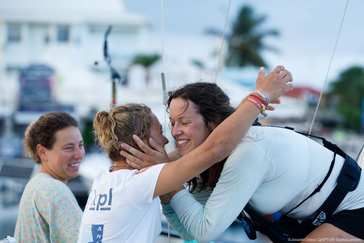 Ellesbougent's tweet photo. [Mini Transat 2023]
Après plus de 26 jours en mer, Sasha Laniece, a franchi la ligne d’arrivée de sa première Mini transat hier matin à Saint-François en Guadeloupe ! 
Bravo Sasha ! 
#ellesbougent #EB2023 https://t.co/b6UNzuZtme