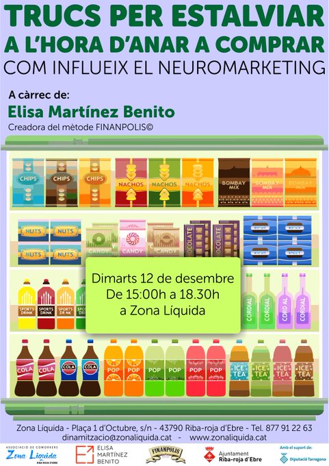 Trucs per estalviar a l’hora d’ anar a comprar, com influeix el neuromarketing