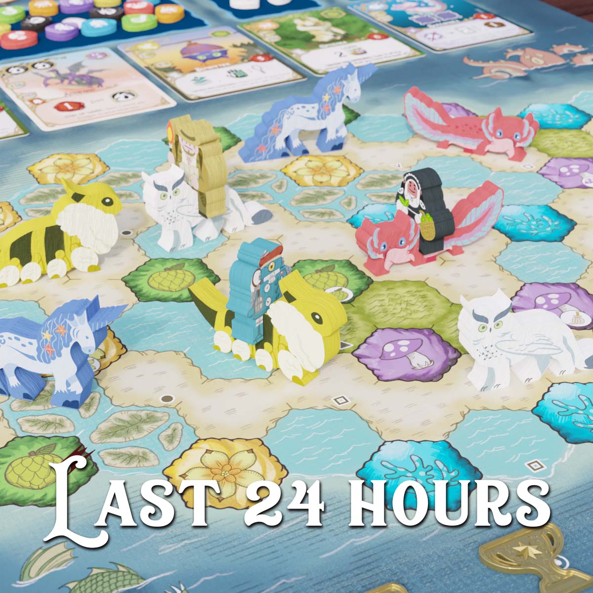 Last 24 HOURS for &lt;Wondrous Creatures&gt;

We only have 24 hours left until the campaign for Wondrous Creatures ENDS. We’ve unlocked quite a handful of Stretch Goals and have amazing KS Exclusives you won't want to miss! So check out our campaign today!

kickstarter.com/projects/badco…