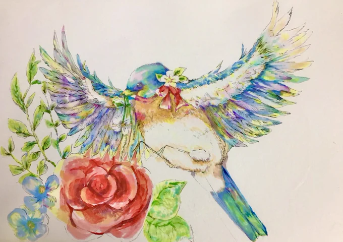 小鳥さんたち〜再投稿です^ - ^ 