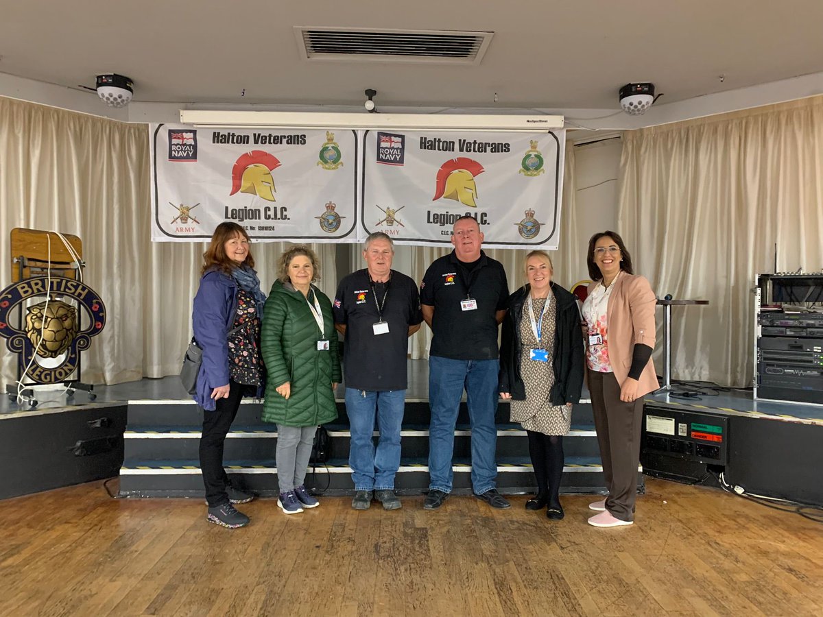 Some of our VCA team had a great morning catching up with #HaltonVeterans last week. Amazing community projects on the go including supporting our work on Healthy &amp; Home with <a href="/WarringtonVA/">Warrington VA</a> &amp; <a href="/WHHNHS/">WHH 🏥</a>