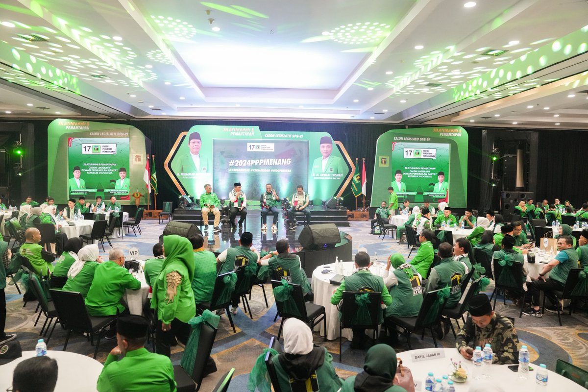 Bagus banget ya Partai Persatuan Pembangunan yang sangat ramah bagi kelompok disabilitas salah satunya lewat pencalonan legislatif lewat pemilu 2024 
#PPPRamahDisabilitas