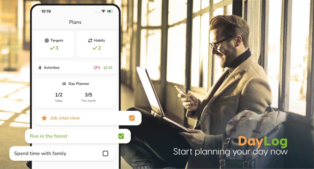 dailylog_app's tweet image. 🎯 Set goals, cultivate habits, and celebrate your victories with Day Log. Your personal growth journey starts here. #DayLog #BulletJournal #GoalSetting #HabitTracker