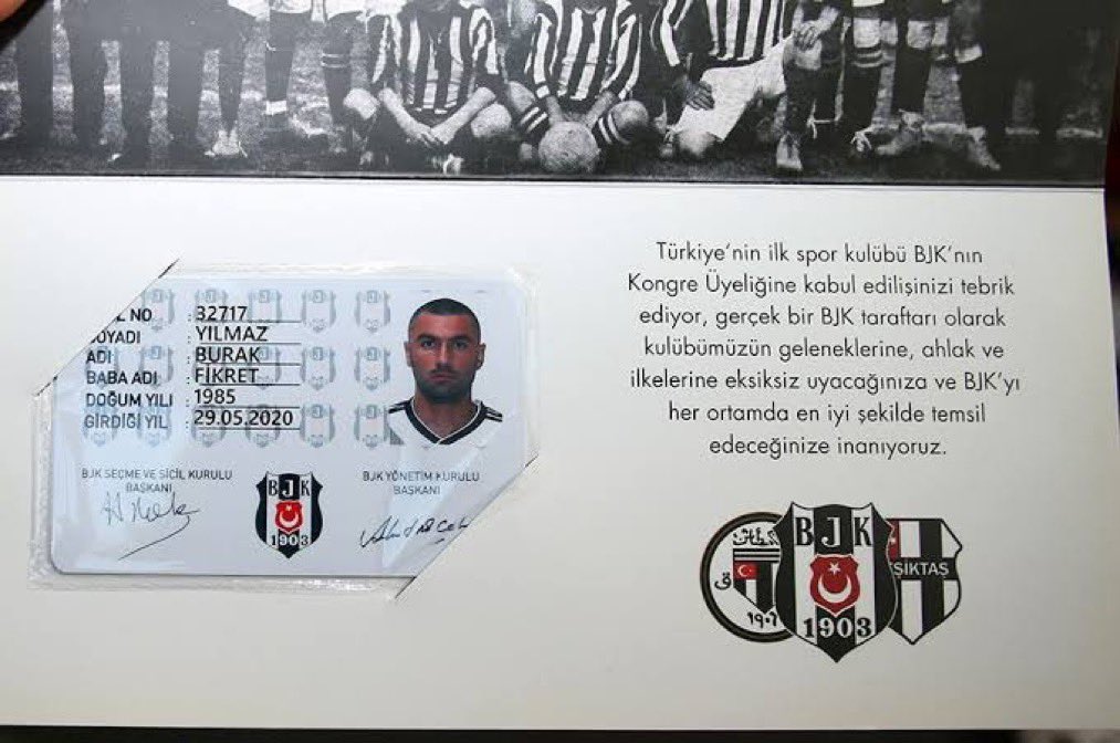 Açıklamalarıyla Beşiktaş’ımıza zarar vermeye devam eden ve keşke Beşiktaş’a gelmeseydim diyen Burak Yılmaz’ın kongre üyeliğinden ihraç edilmesini istiyoruz. <a href="/Besiktas/">Beşiktaş JK</a>