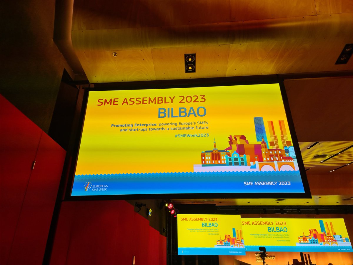 #smeassembly2023 yhdessä kohti Euroopan #pkyritys ja #startup kohti #kestävä tulevaisuutta. Komissaari Thierry Breton: kolme keskeistä asiaa pk yrityksille - hallinnon keventäminen, rahoituksen järjestyminen ja osaaminen. <a href="/TEM_uutiset/">TEM</a>
