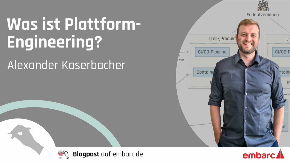 Heute gibt es in unserer Blogreihe 🍷🎙📝 frische Impulse zum Thema Plattform-Engineering.💡 <a href="/alexksbr/">Alexander Kaserbacher</a> erläutert spannende Erkenntnisse zu Ausprägungen, Zielen &amp; Charakteristika. Macht nicht nur neugierig auf seinen Punsch-Workshop mit <a href="/KimDuggen/">Kim Nena Duggen</a>! ➡️🔗kurzelinks.de/ffch