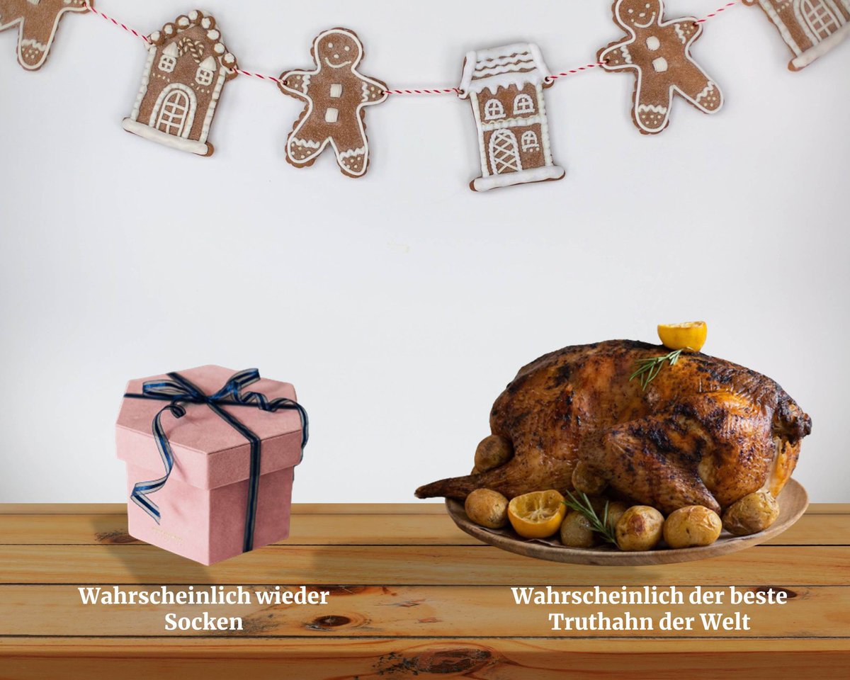 Also wir sind uns eigentlich sicher: Den besten Weihnachtstruthahn bekommt man bei unseren Bio-Bäuerinnen und Bio-Bauern 🦃😍.

Jetzt für Weihnachten bestellen und frisch bis zur Haustüre geliefert bekommen 🎄😍:

1. Biohof Krautgartner:
⏩ nahgenuss.at/bauernhoefe/bi…

2. Waldgut:
⏩