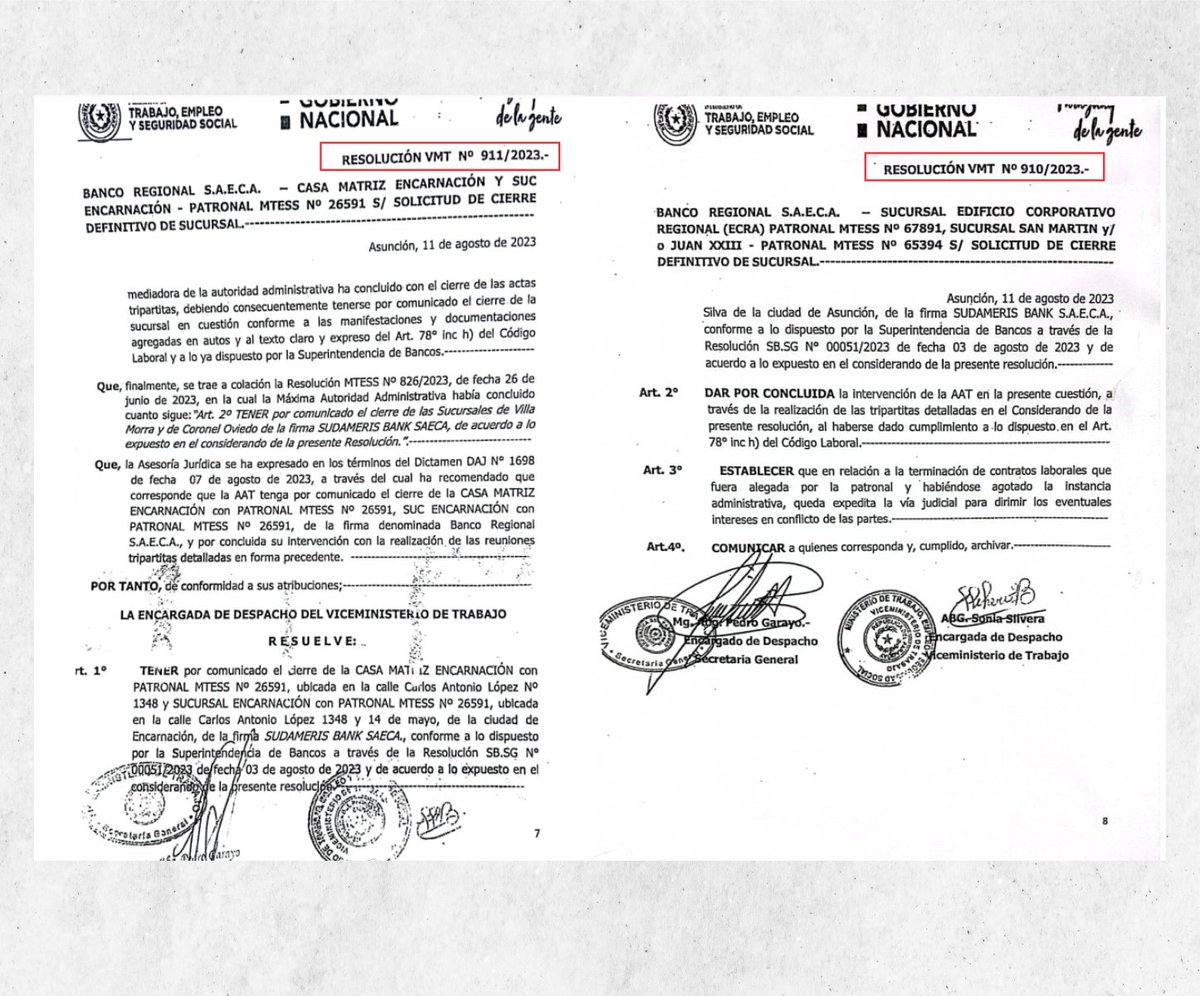 GuachireM's tweet photo. Así mismo, establecía a la vía judicial como espacio para dirimir intereses en conflicto de las partes (empleados y empleadores), obviando que en una fusión por absorción (establecido por el BCP) con cierre de sucursales se requiere la reubicación de empleados con estabilidad. https://t.co/CDz6ZpQNNH