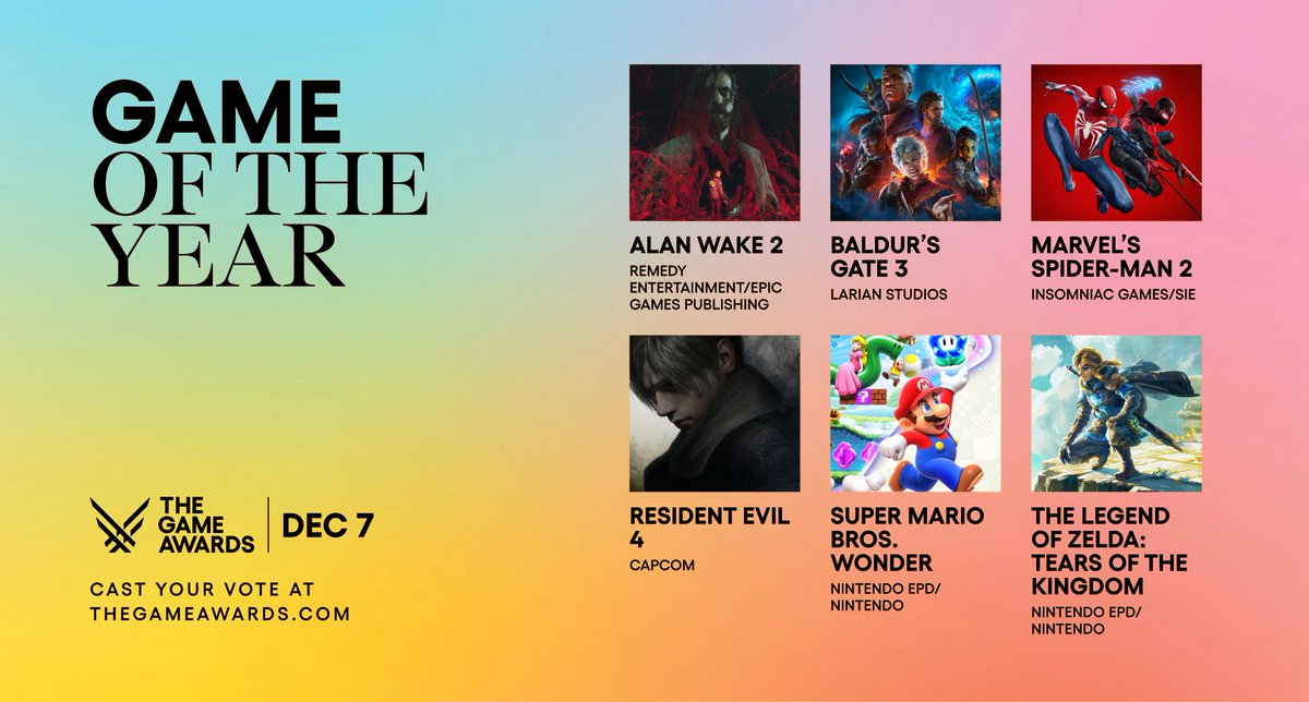 2019'dan beri jürisi olduğumuz #TheGameAwards'a çok az kaldı ve elbette o malum soru, OYUNU KİME VERDİN ÇABUK SÖYLE!! (Yoksa daha vermediniz mi oyunuzu, çabuk koşun verin! 🤨)

Bizim ağzımız mühürlü olmak durumunda tabii. 🤫