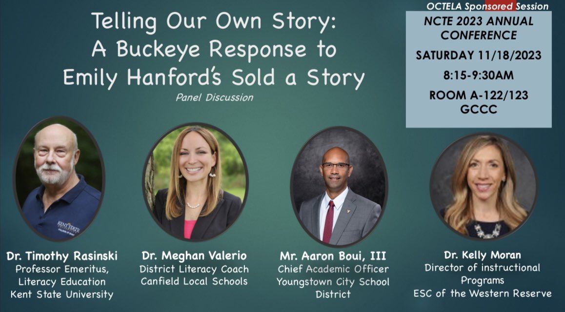 Attending this year’s NCTE conference? We hope you can make our session!
