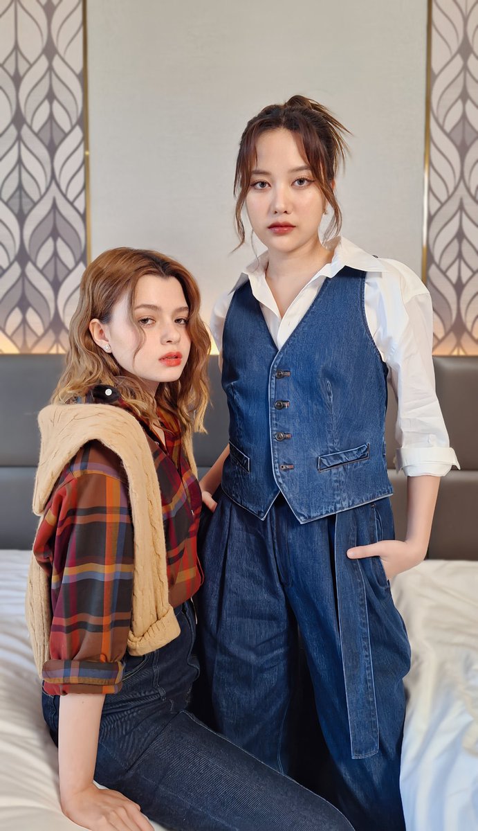 freenfanclub_'s tweet photo. เท่มากและสวยมากกกในคนเดียวกัน ลงตัวที่สุด 💙🤍✨ 

RALPH LAUREN WITH FREENBECKY
#PoloRalphLaurenxFreenBecky https://t.co/GRQWsEZ3Dj