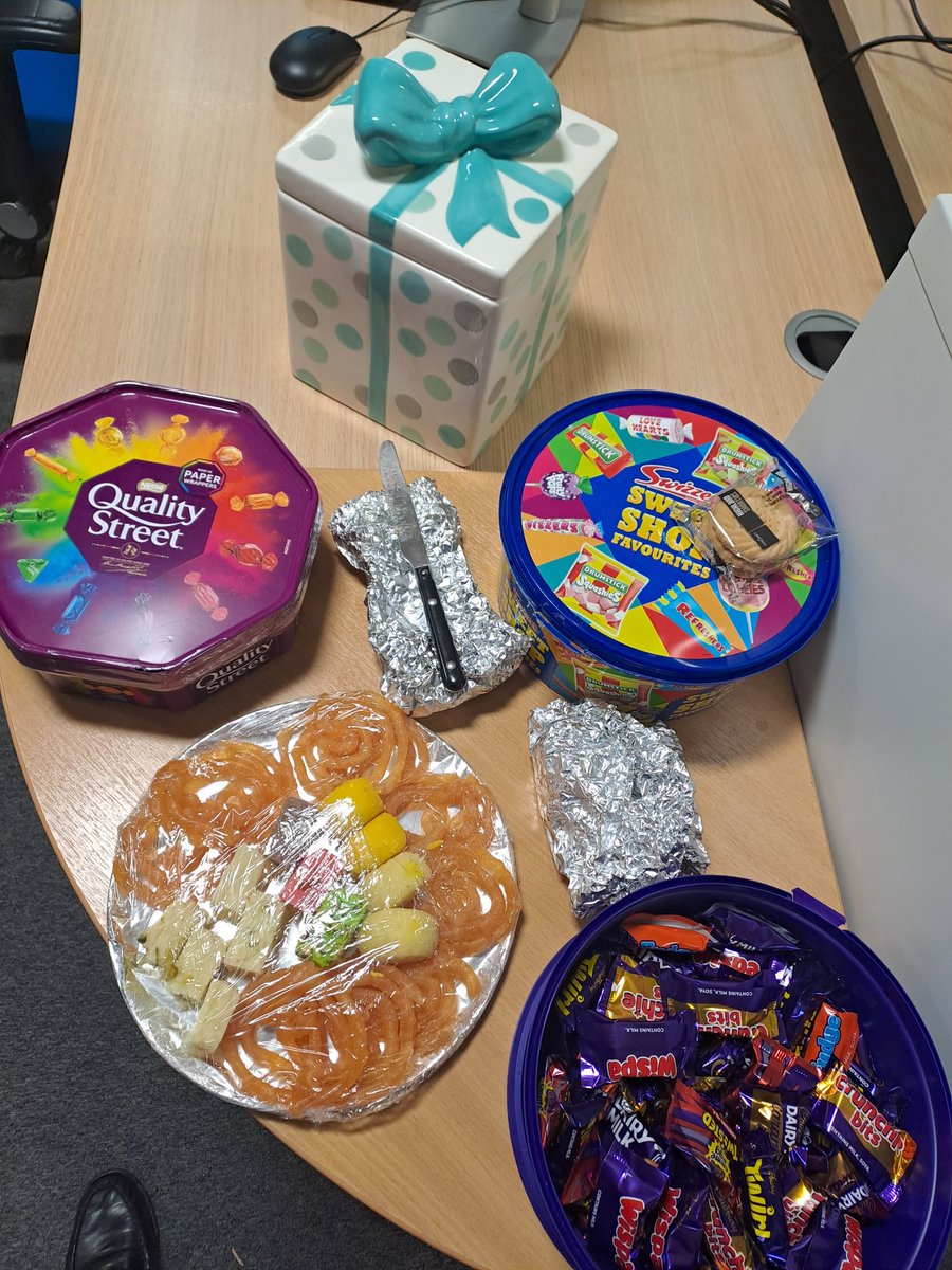 #Diwali gifts for the team from Rita and Sarbi.
Happy Diwali xx