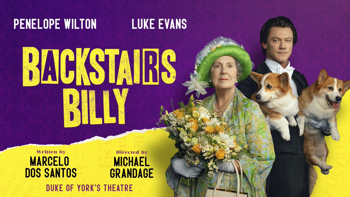 I loved #BackstairsBilly. It has two terrific central performances, is frothy fun, and has just the right amount of social commentary. Glorious! @BBillyPlay #BackstairsBillyplay