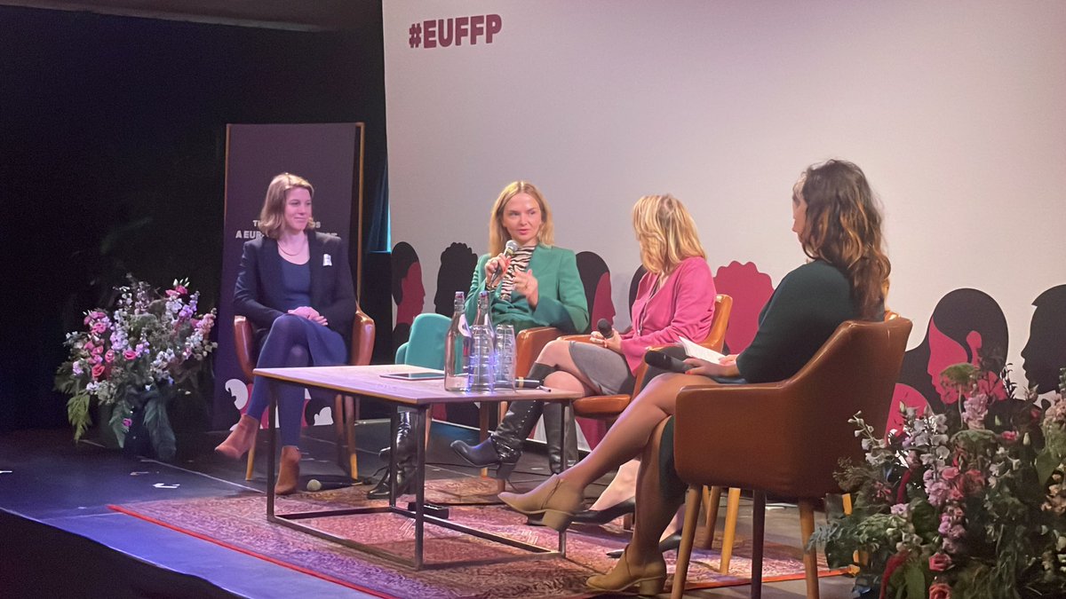 Kristina Lunz, Co-Founder & Co-Executive Director, Centre for Feminist Foreign Policy @Kristina_Lunz @feministfp „The traditional way of foreign policy making has brought us into the situation we are in. You cannot solve problems with the same mindset that created them.“ #EUFFP