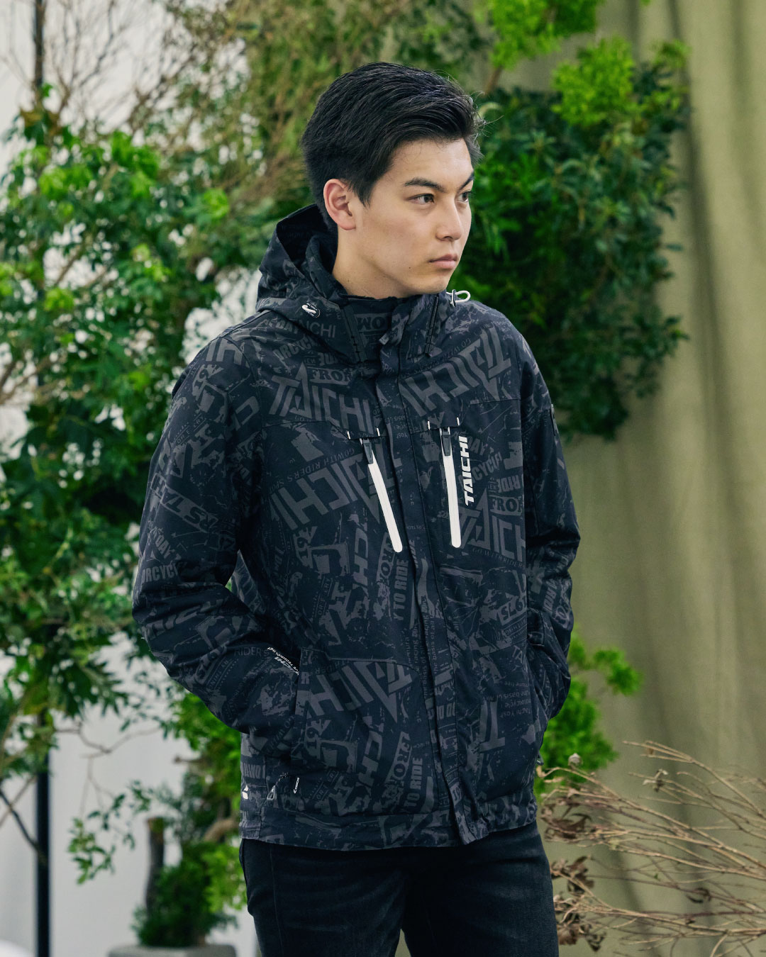 RSタイチ RS TAICHI ウインタージャケット RSJ723 M プロテクター内蔵