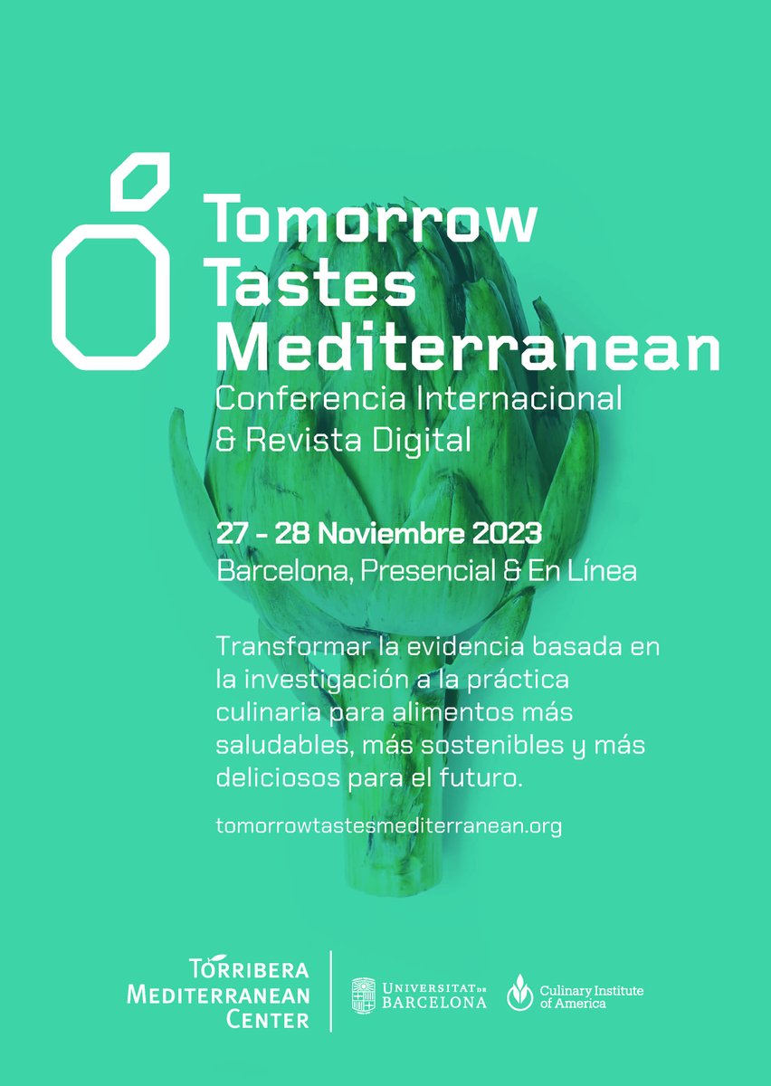 SAVE THE DATE! - Quedan poco para #TTM2023

#Gracias a todos los #partners 🌟 que apoyan la divulgación de la dieta mediterránea en favor de una vida más saludable y equilibrada 🌱

27 y 28 Nov 👉bit.ly/3tDev4b

🎧 Traducción simultánea en ES/EN
🍽 Desayuno &amp; catering