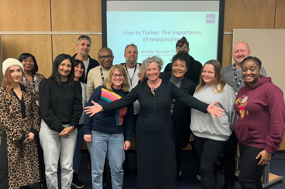 We have been working with the Bromley Council on Trauma Informed Practice for Youth Justice Services, Children’s social care professionals and Public Health. We have had great fun working with these folk.  #traumainformed #youthjustice #childrenssocialcare #publichealth