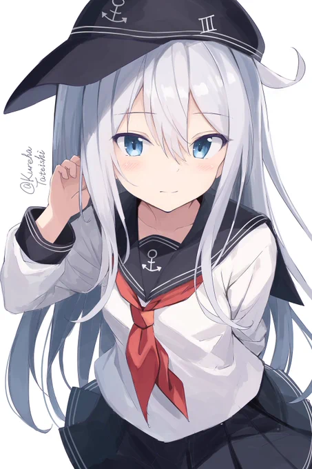 久々に響落書き#艦これ 