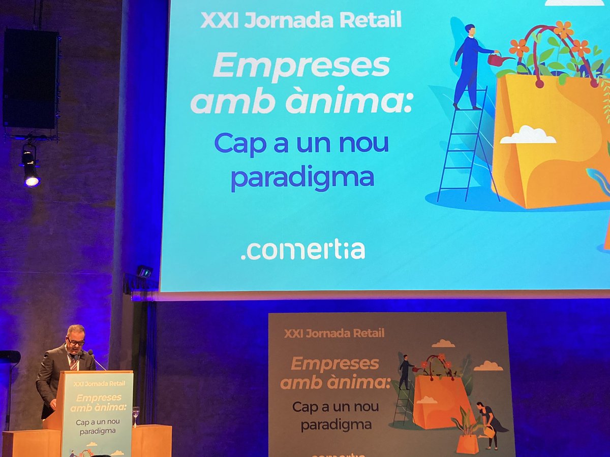 Avui X-XI Jornada de <a href="/ComertiaRetail/">Comertia</a> empreses amb ànima. Endavant fent pinya!