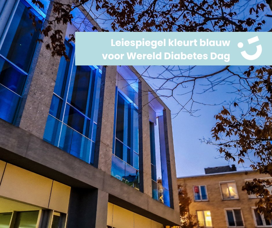 💙Op Wereld Diabetesdag verlichten we ons stadhuis in blauw, als symbool van solidariteit met alle diabetespatiënten.

🤗Laten we samen streven naar begrip en steun voor iedereen die op een of andere manier te maken krijgt met diabetes.