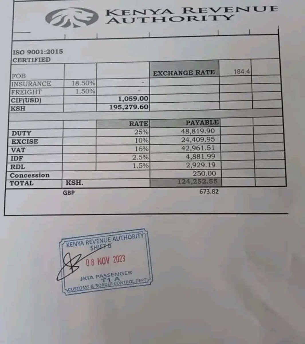 zanosdaddy's tweet photo. @MbuyiseniNdlozi Kenyans are gatvol over what their president is doing. People are abandoning suitcases and valuables at the airport. A personal phone valued at R1000 is taxed R1000 and failure to pay means your phone is confiscated. People have to pay exit tax to leave the country. It is chaotic https://t.co/PH0JUV517C