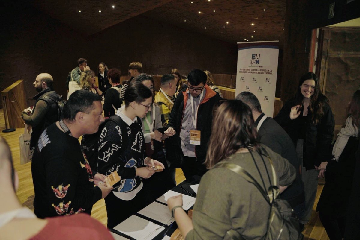 EAPNEurope's tweet photo. 📢 Welcome at #PEP2023! We are ready for 2 exciting days with our delegations from all over Europe!

#PEP2023 #CostOfLiving #EndPoverty #EndSocialExclusion #EUElectionsEdition

@EAPNeurope @EAPNes
@FundlaCaixa https://t.co/oi9nW5ENeh