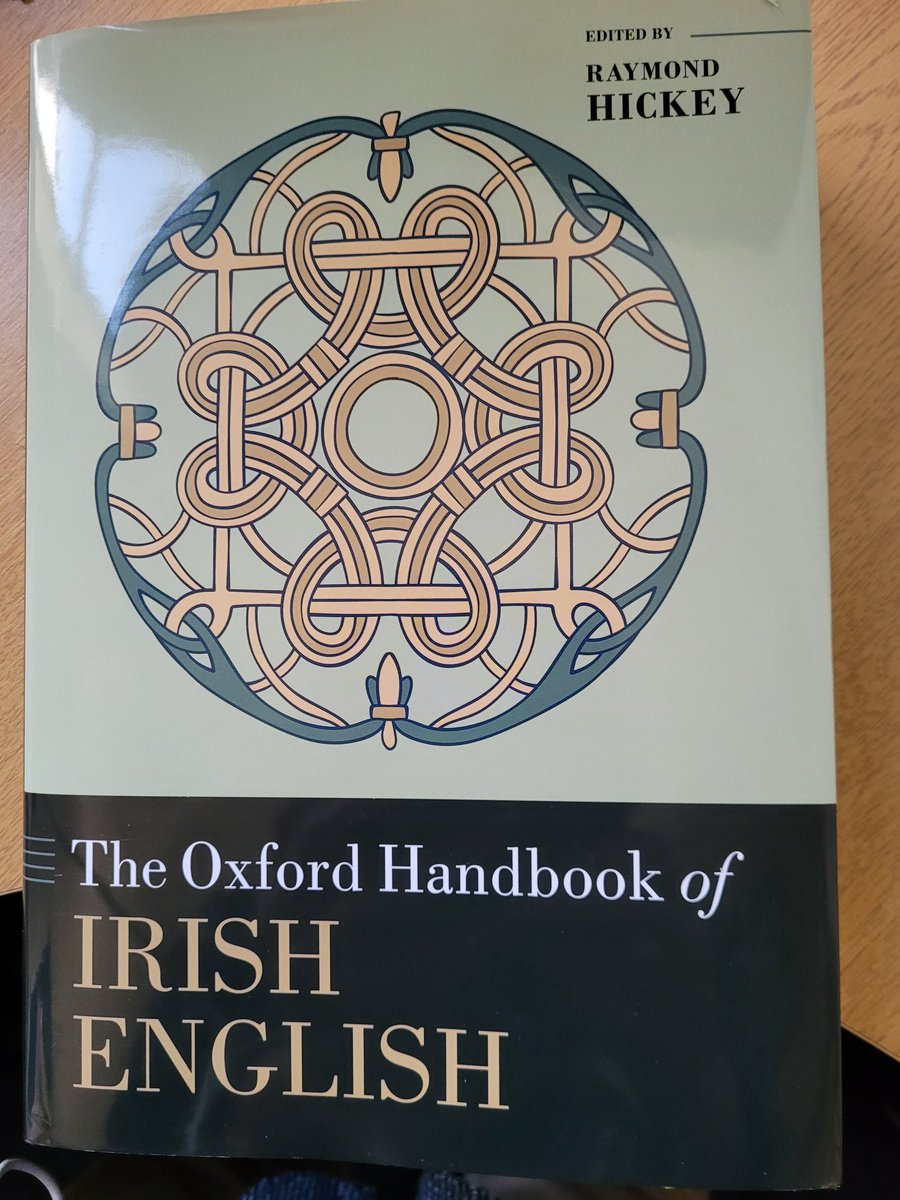 MICLinguistics's tweet photo. Great to see this new publication  with chapters from @MICLinguistics Professor Anne O'Keeffe @Anne0Keeffe , Dr Brian Clancy and Dr Joan O'Sullivan @joanosu6 . Thanks to editor Professor Ray Hickey for all the work on this impressive volume. https://t.co/QWgpiDtHbm
