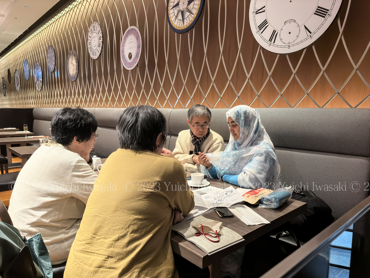 iwachon's tweet photo. Western Sahara Caravan 2023 has come to a successful conclusion.
Ms. Fatma gave around 30 lectures,press conferences and interviews in 9 cities throughout Japan. I was impressed by her attitude, as she always conveyed Sahrawi's situation with her own words,calmly and confidently. https://t.co/IeXwZ7HsZx