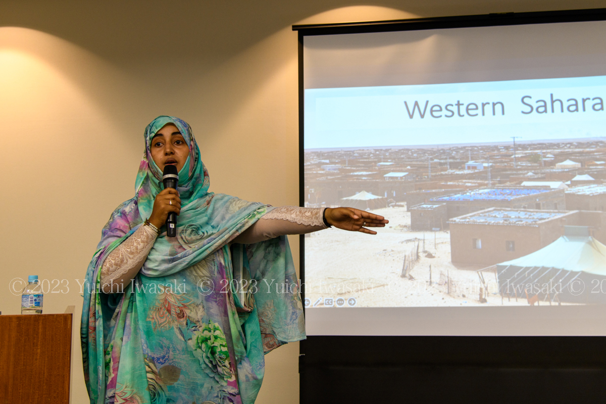 iwachon's tweet photo. Western Sahara Caravan 2023 has come to a successful conclusion.
Ms. Fatma gave around 30 lectures,press conferences and interviews in 9 cities throughout Japan. I was impressed by her attitude, as she always conveyed Sahrawi's situation with her own words,calmly and confidently. https://t.co/IeXwZ7HsZx