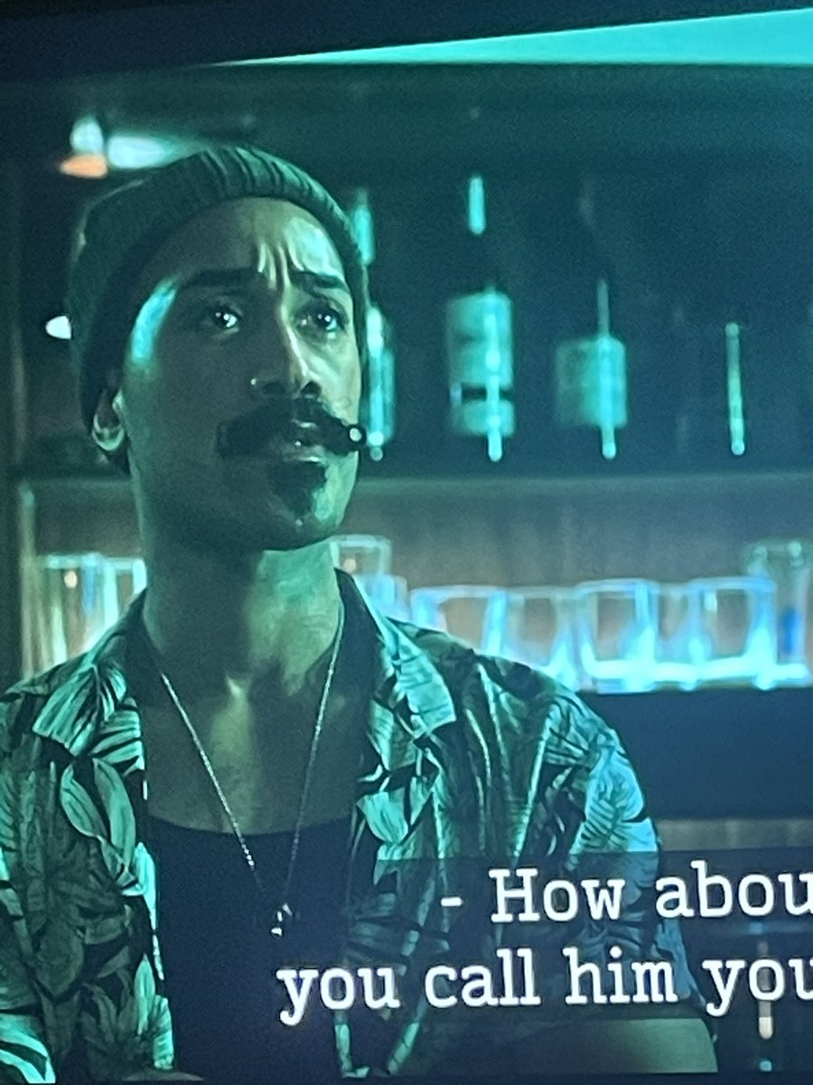BrnWriter's tweet photo. This show is really trying my patience. Ugh. #cartooncharacter #justifiedcityprimeval https://t.co/vde7MKAq8O