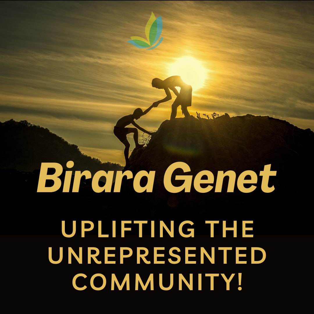 BiraraGenet's tweet image. 🌟 We&apos;re on a relentless mission to uplift the underrepresented community! 🤝💪
Our organization is unwavering in its commitment to our core duty – supporting and empowering those we feel like have been left behind. #HandUpnotHandOut #BiraraGenet