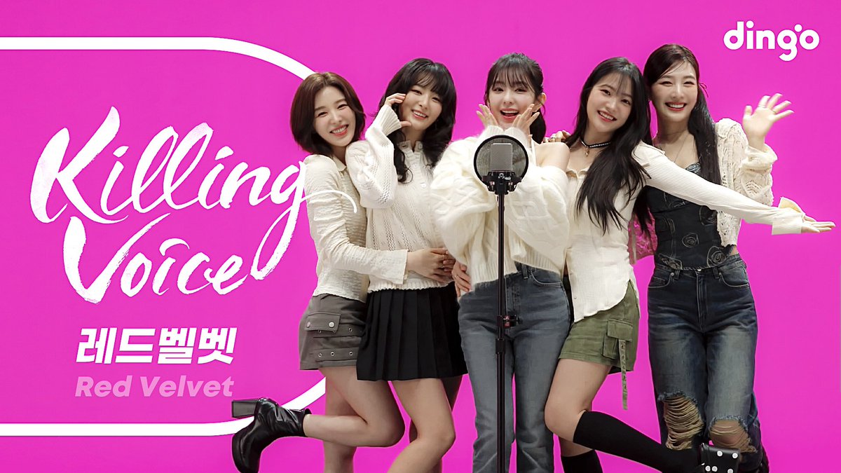dingo_official's tweet photo. Chill ‘Kill’의 등장, ‘Kill’하면 모다? 
ㄴ Killing Voice🫢

Red Velvet (레드벨벳)의 킬링보이스를 라이브로!ㅣ잠시 후 7시 최초공개
🫡https://t.co/mSgXt8LDkX

@RVsmtown 

#RedVelvet #레드벨벳 
#킬링보이스 #KILLINGVOICE 
#딩고뮤직 #DingoMusic https://t.co/Lo0SC7WV5E