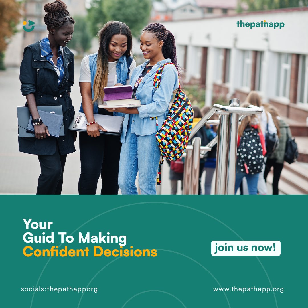 thepathapporg's tweet photo. Empowering Ghanaian students one match at a time! π Our free app connects you with expert advisors and a supportive community for personalized guidance on academics and career choices. Say hello to confidence with thepathapp's auto-match feature! π #GhanaStudents #thepathapp https://t.co/8fFvMfdn4g