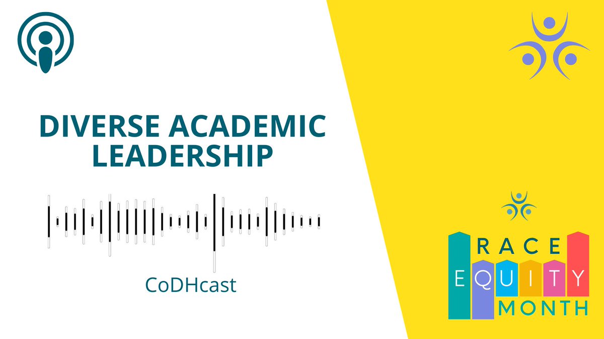 councilofdeans's tweet photo. New #RaceEquityMonth CoDHcast with @teohjouyin, @admani_aneesa and Rayna Rogowsky looking at the importance of diversity in academic leadership. They also consider ways in which other leaders can help to promote diversity.
🎧Available now: https://t.co/p4sIaMbrS5 https://t.co/amXBH78LQX