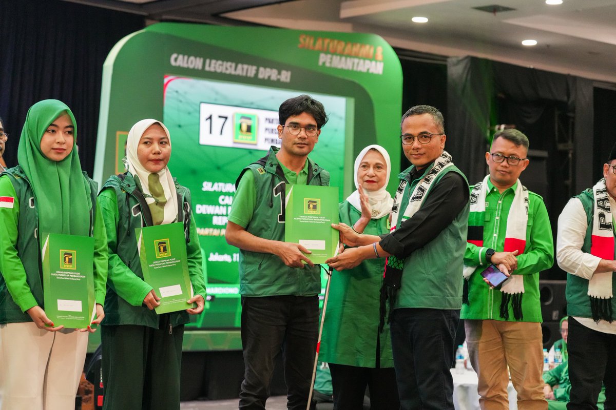 Salah satu Caleg RI Disabilitas PPP yang sangat menginspirasi kita semua.

#PPPRamahDisabilitas