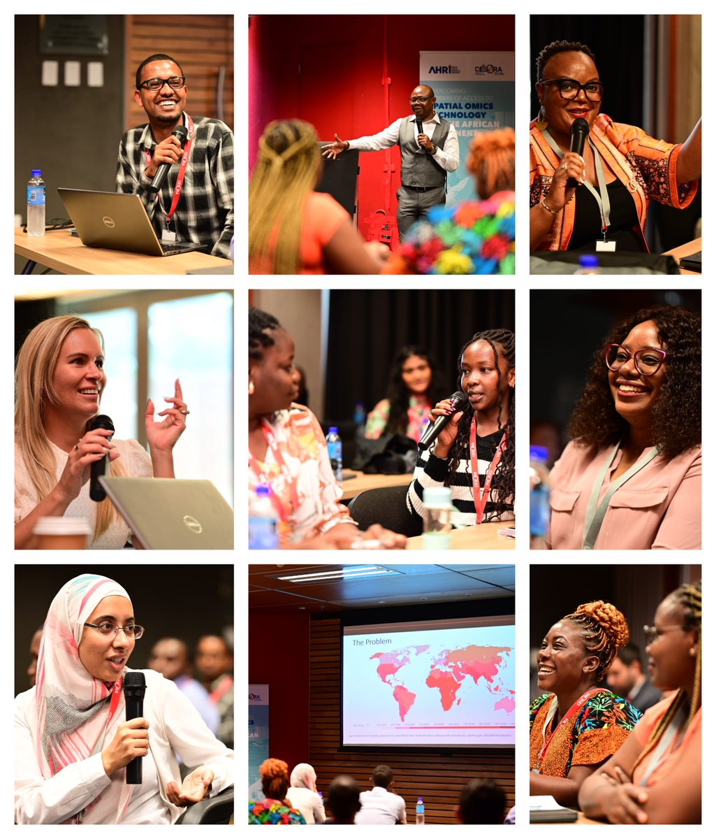 The #CESORA intro to spatial omics research workshop sponsored by #SANTHE went well last week. It saw 21 students from over 10 countries, from a myriad of scientific ranks participate in a varied programme producing rich discussion &amp; learning. Next course Nov'24.
@TheNdhlovuLab