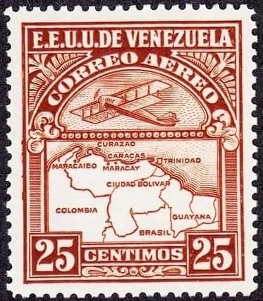 JanellACameron's tweet photo. @jhondrums2011 @SurinameCentral You need to read well and investigate! Venezuela accepted those boundaries. These are stamp found in Venezuela 1859s/1937s 

Stamp clearly show Essequibo never belonged to Venezuela on a Venezuela Stamp... https://t.co/WuJPjXzUzt
